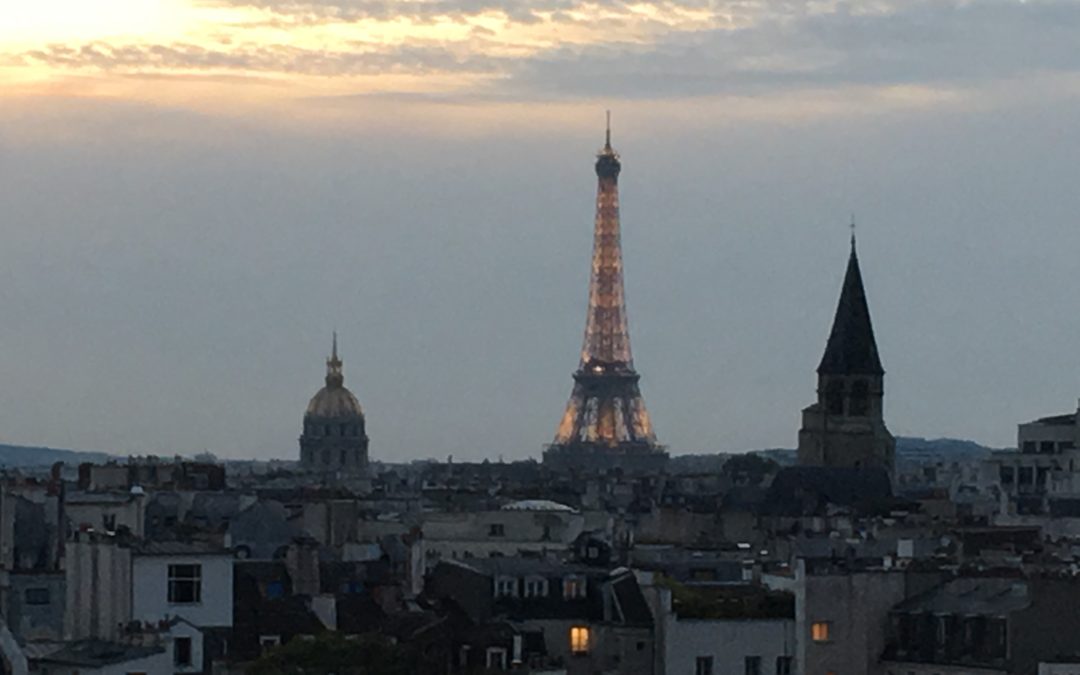Paris at Sunset