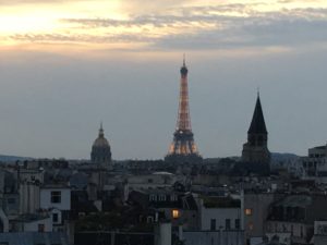 Paris at Sunset